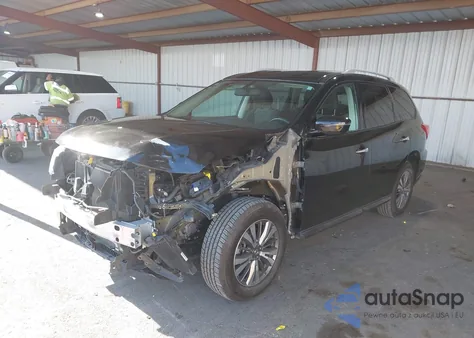 2019 Nissan Pathfinder Sv from USA, damaged, VIN 5N1DR2MN7KC643970